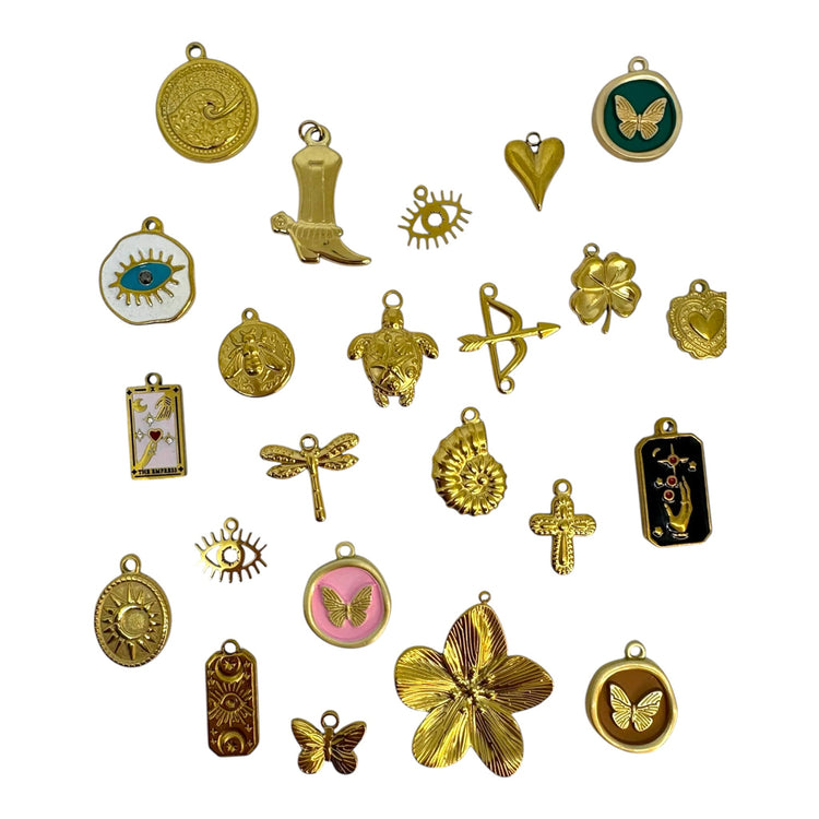 Bar à Charms – Bijoux personnalisés et symboliques en acier inoxydable & pierres