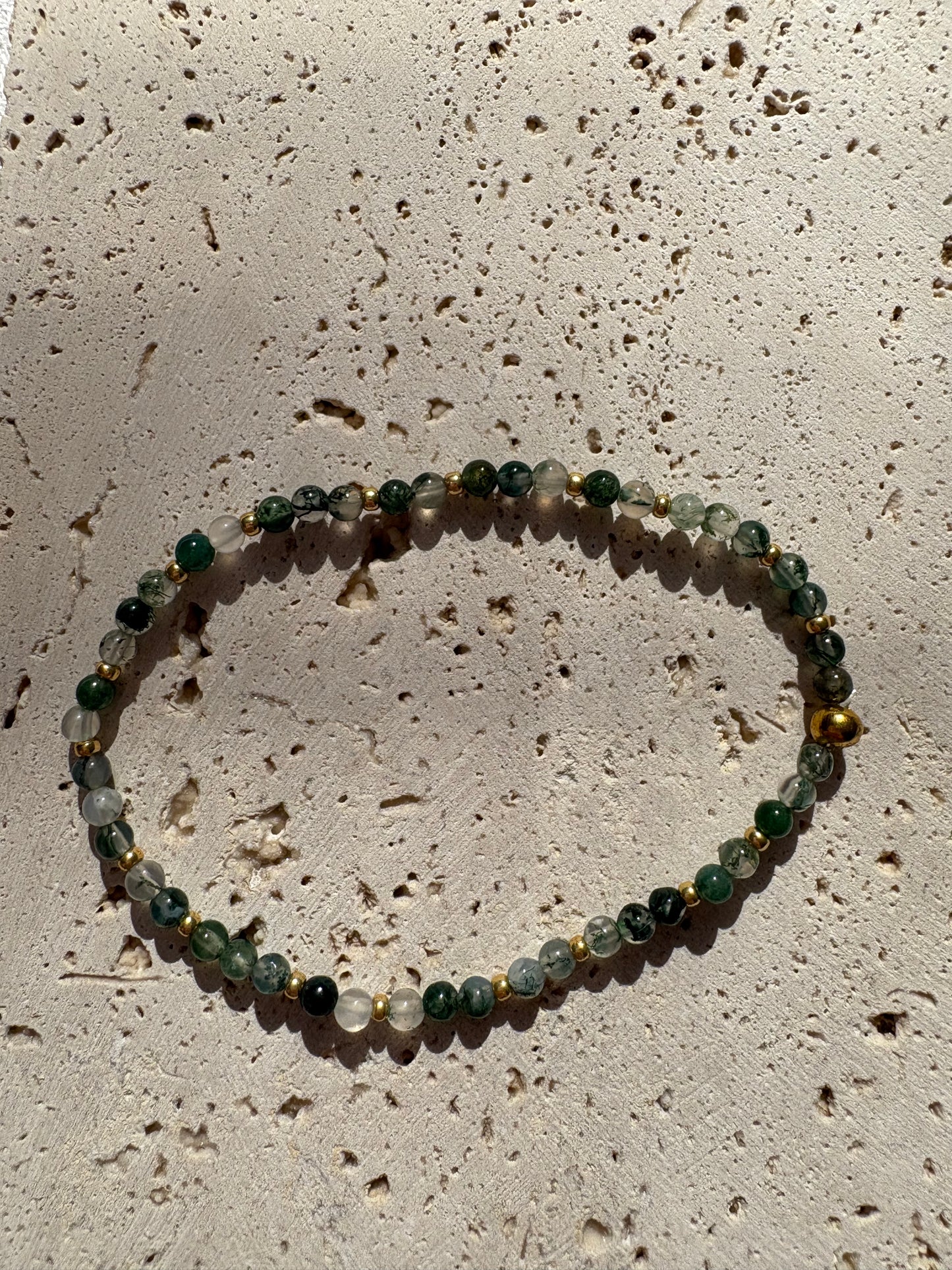 Bracelet agate mousse Sabrina