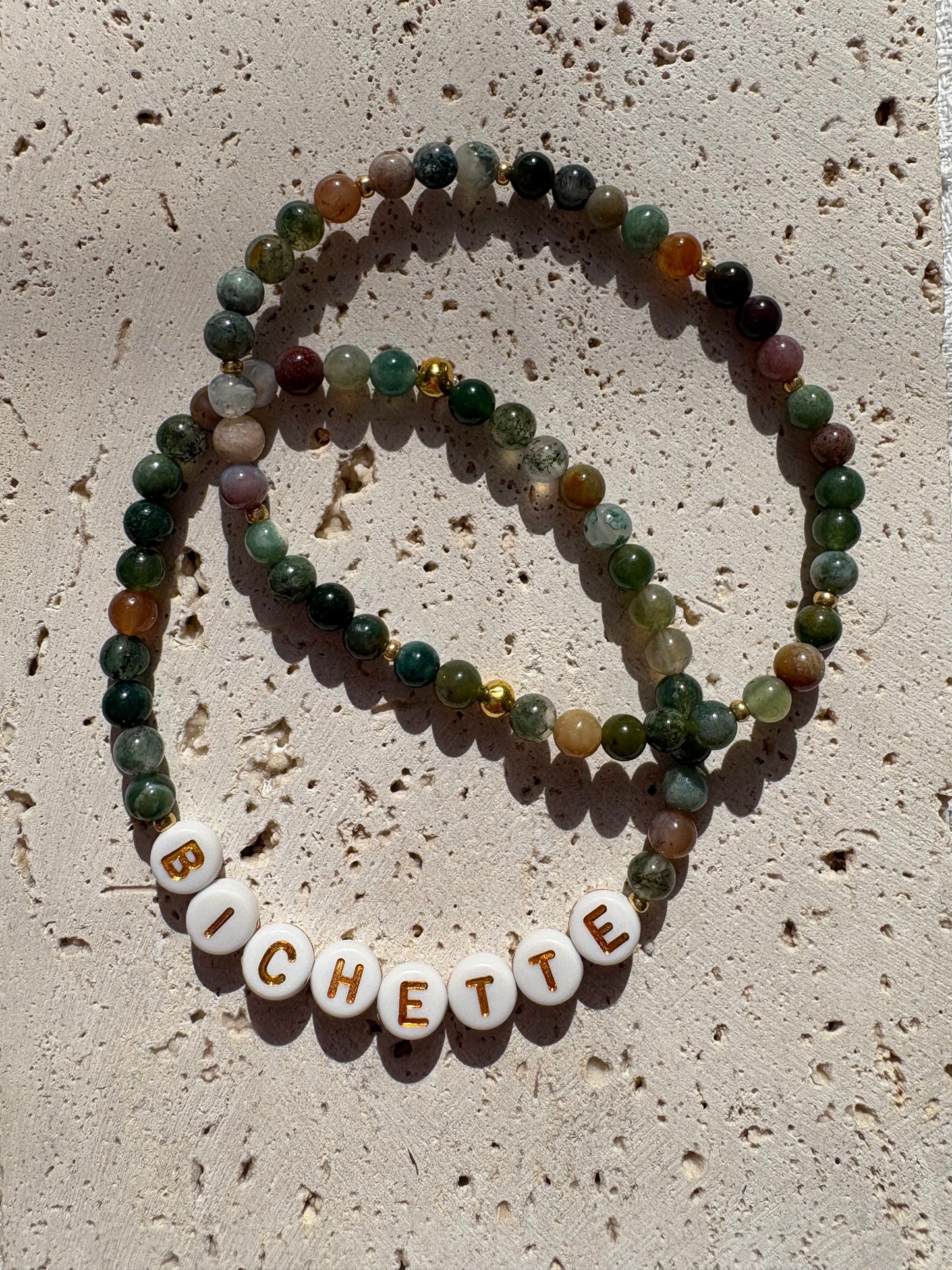 Bracelet pierres naturelles Melanie