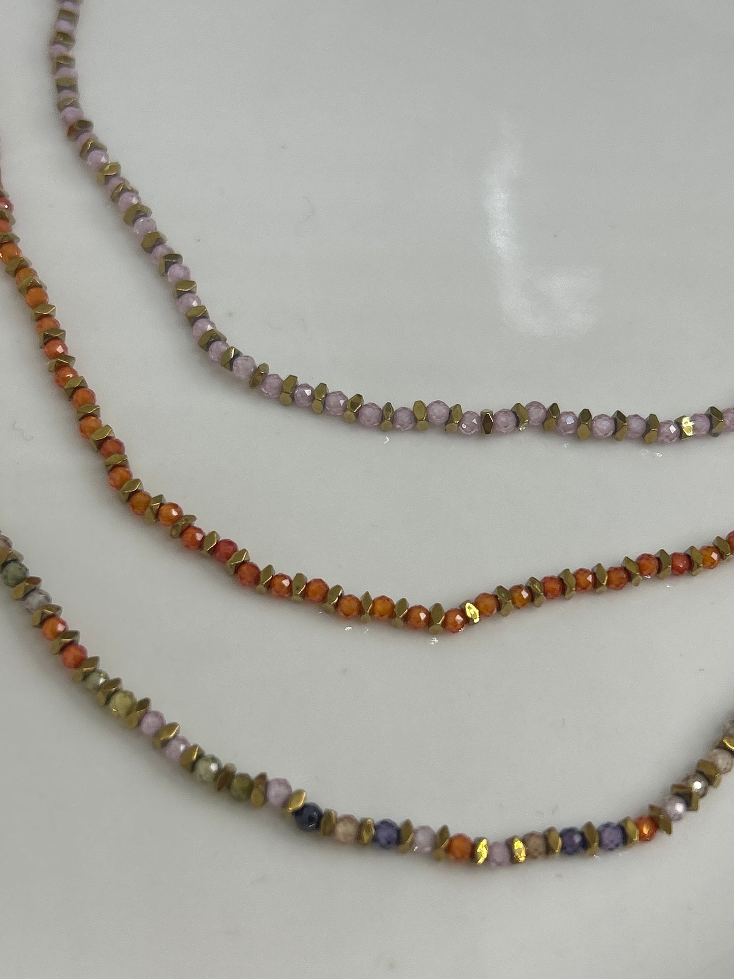 Bracelet Julie acier inoxydable et pierres naturelles