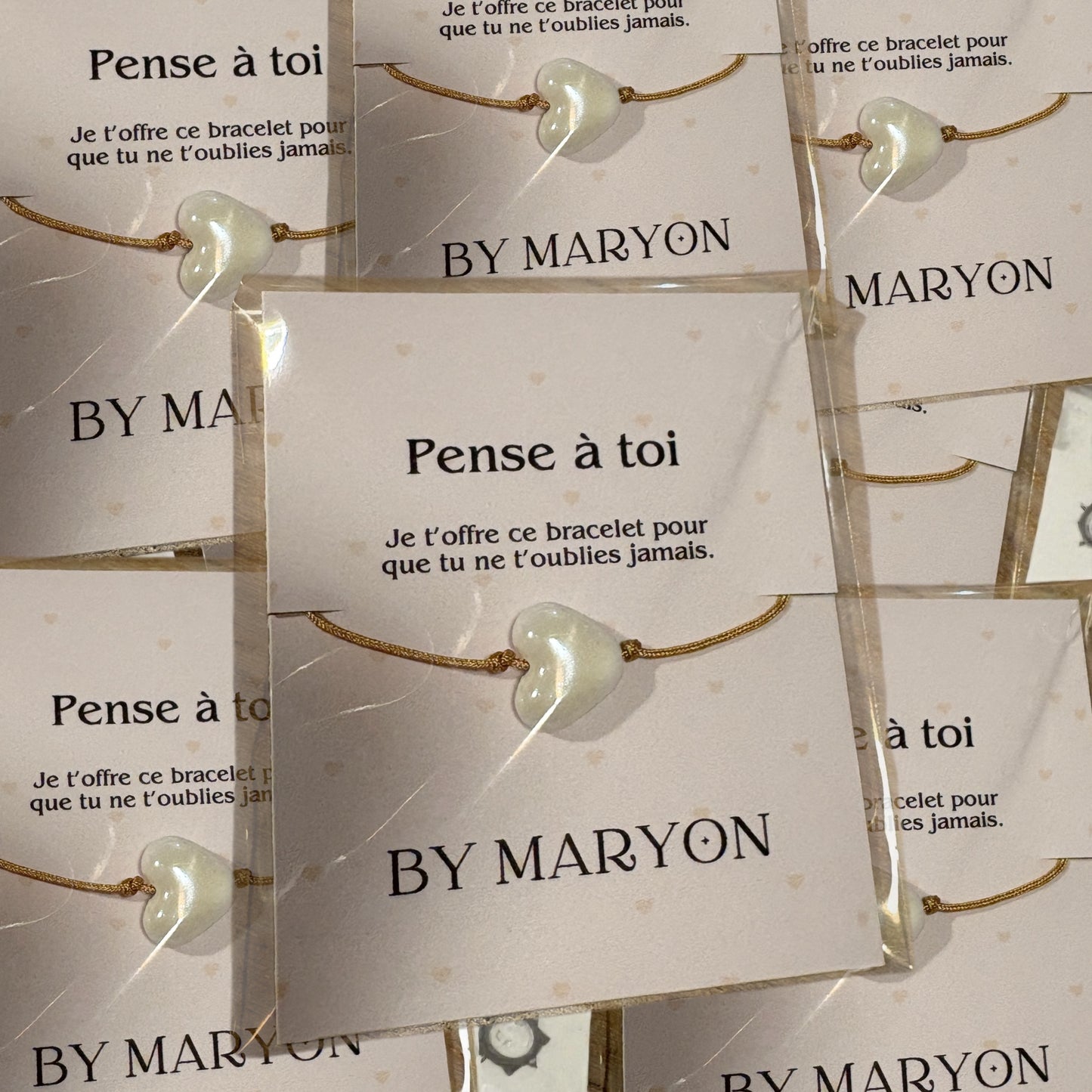 Bracelet Cœur en céramique