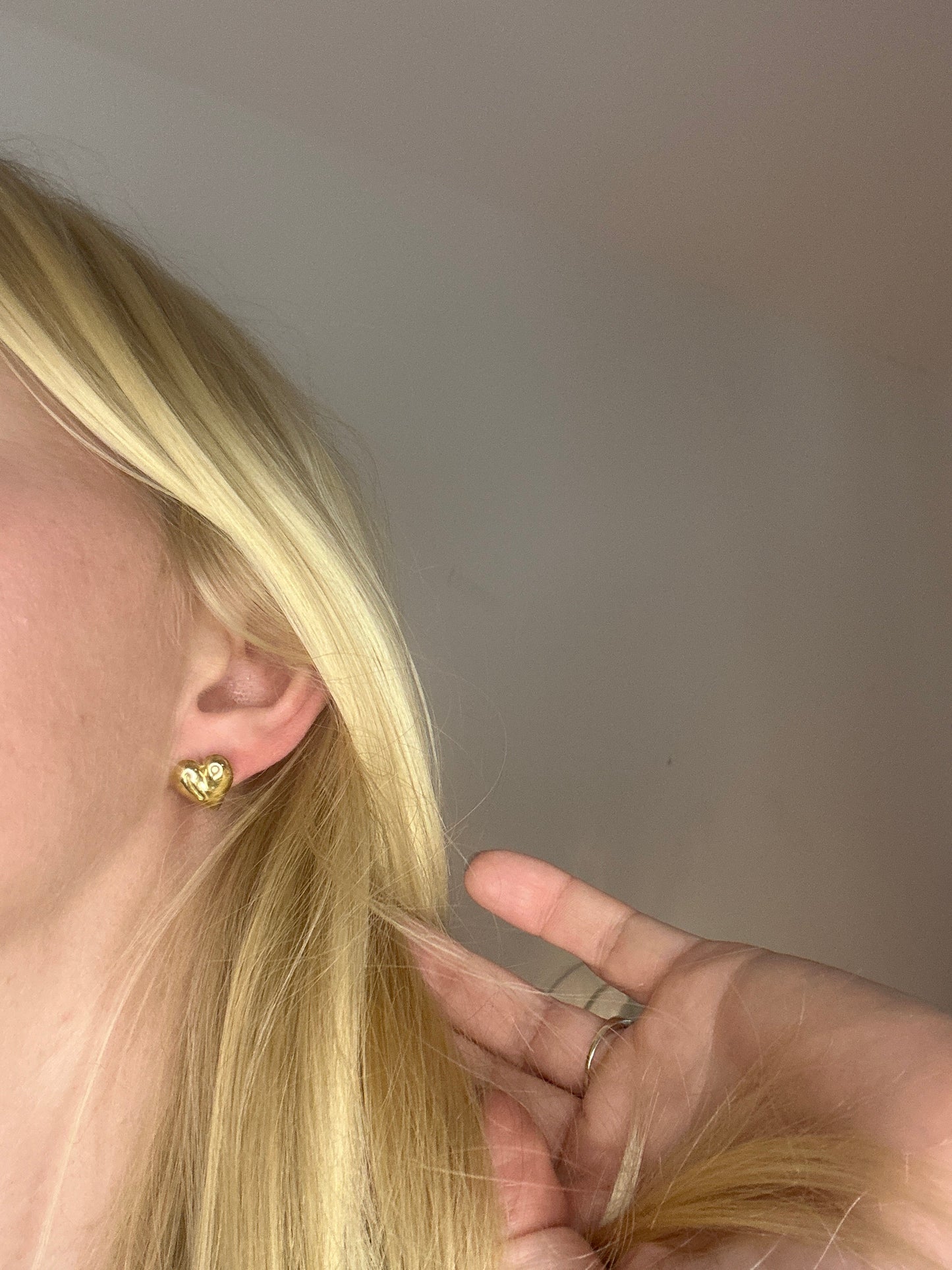 Boucles d’oreilles coeur