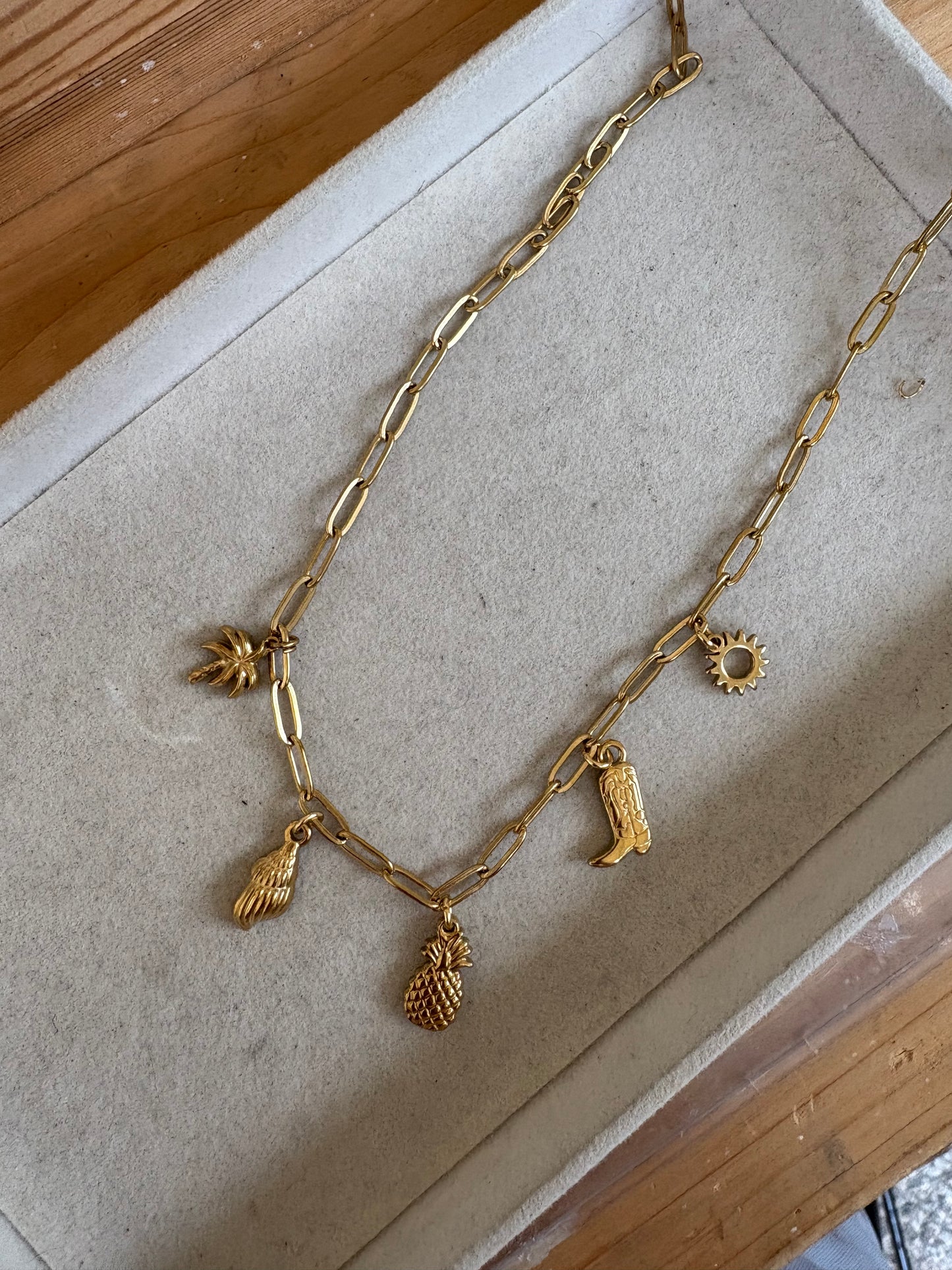 ✨ Kit Collier 5 Charms – Crée ton collier de rêve ✨