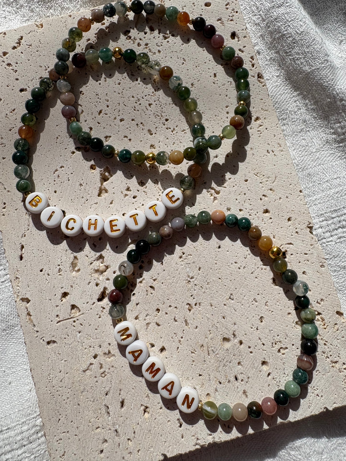 Bracelet pierres naturelles Melanie