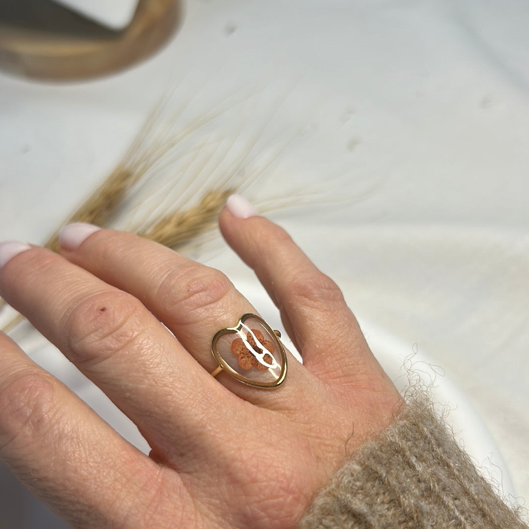 Bague fleur Carmen