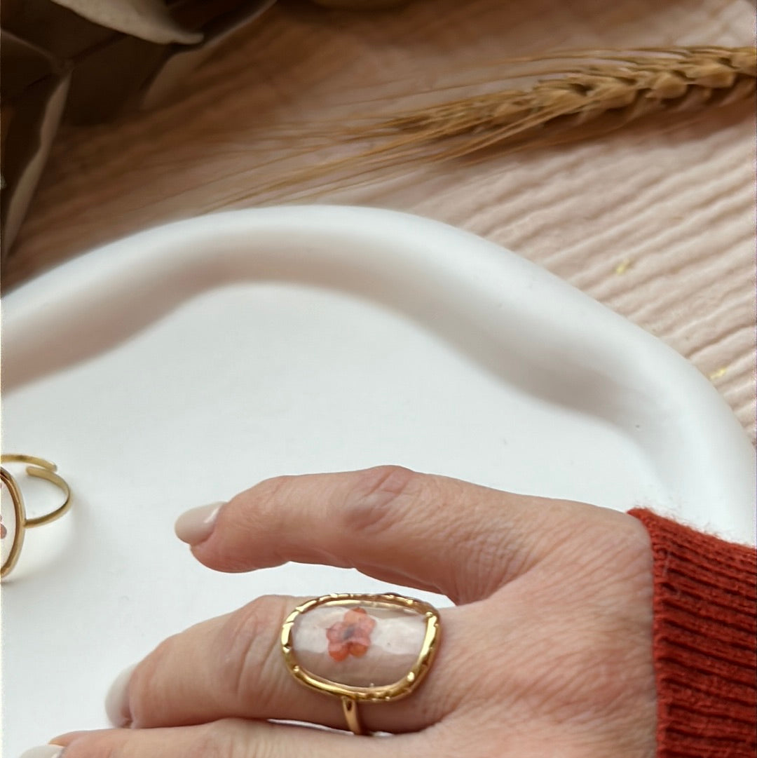 Bague fleur Carmen