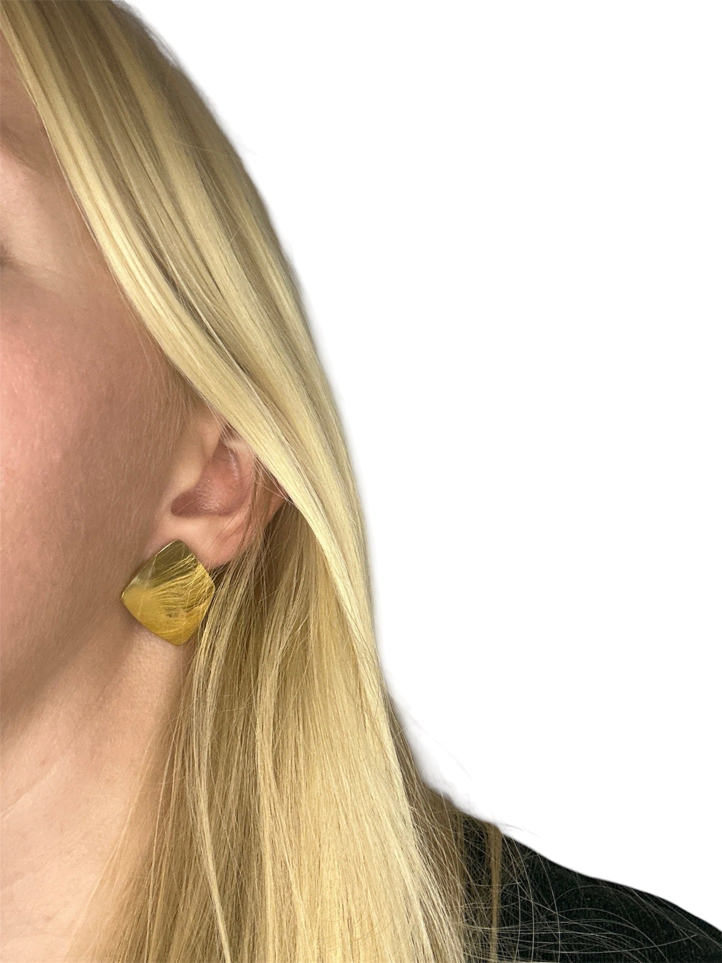 Boucles d’oreilles acier inoxydable design géométrique