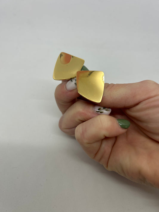 Boucles d’oreilles acier inoxydable design géométrique