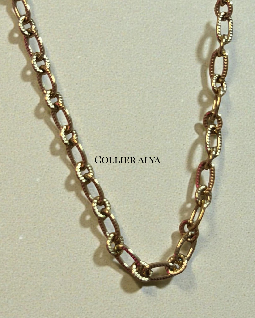 Collier Alya – Acier inoxydable