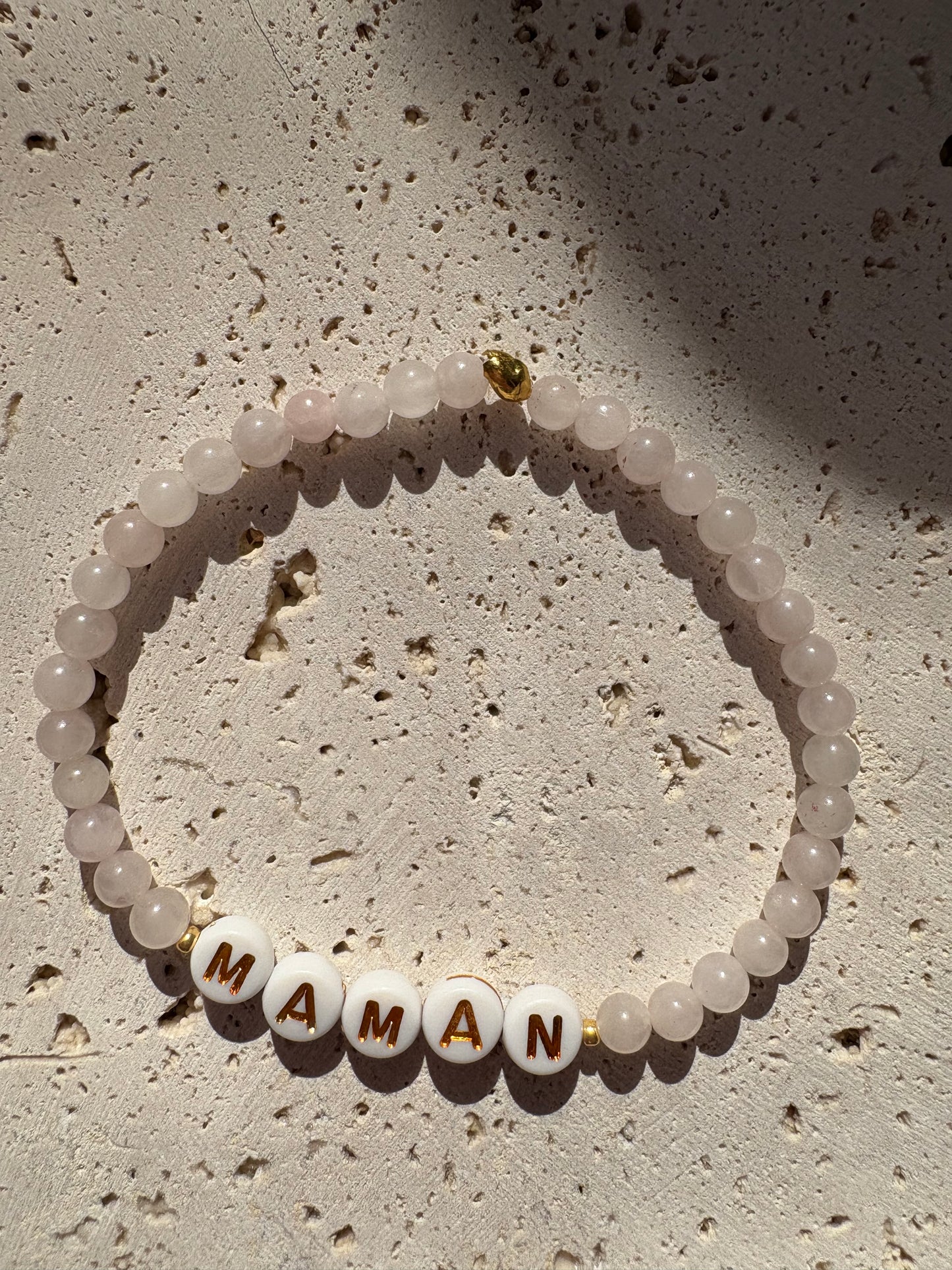 Bracelet quartz rose