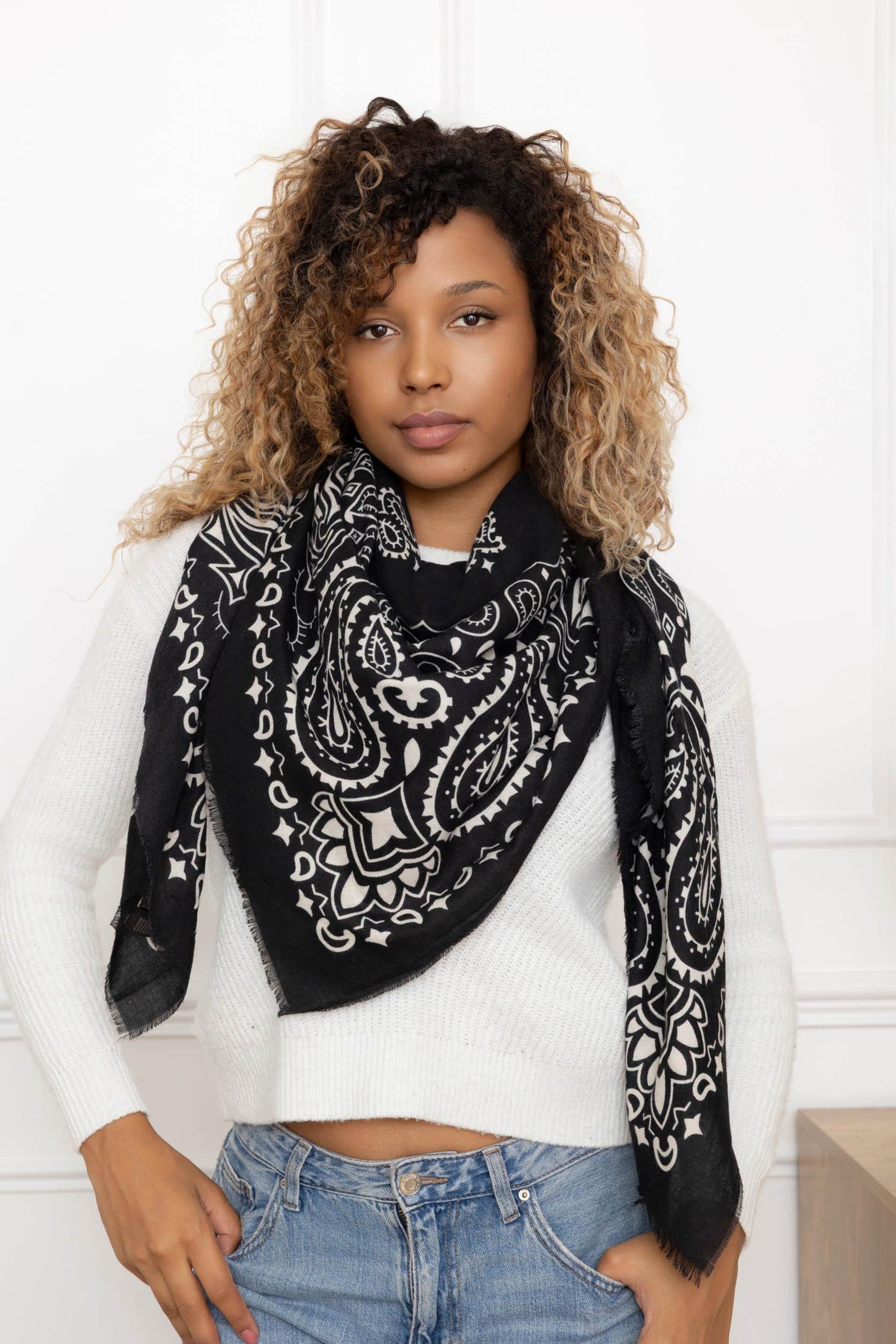 Grand foulard Bandana cosy