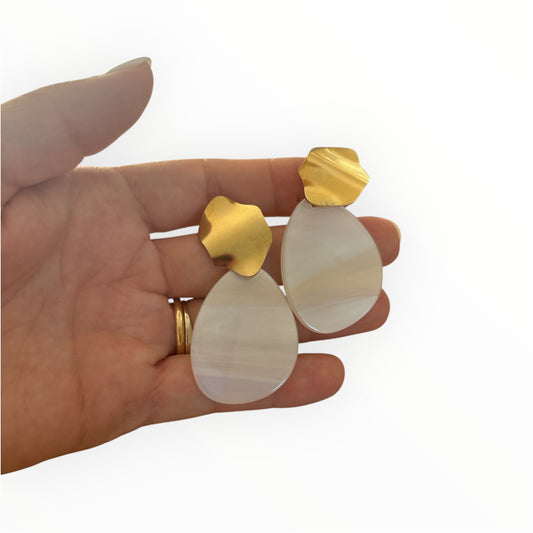 Boucles d’Oreilles Cléa - acier inoxydable