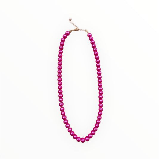 Collier de perles colorées