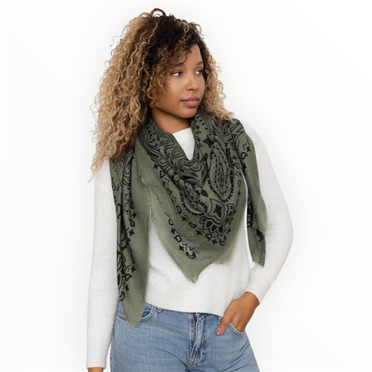 Grand foulard Bandana cosy
