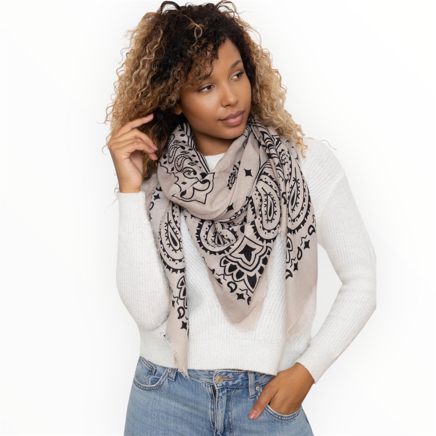 Grand foulard Bandana cosy