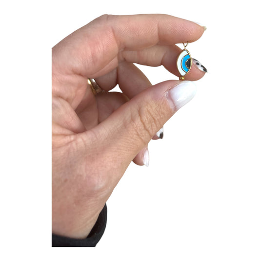 🧿 Charm Œil Bleu – Symbole de protection et d’énergie positive