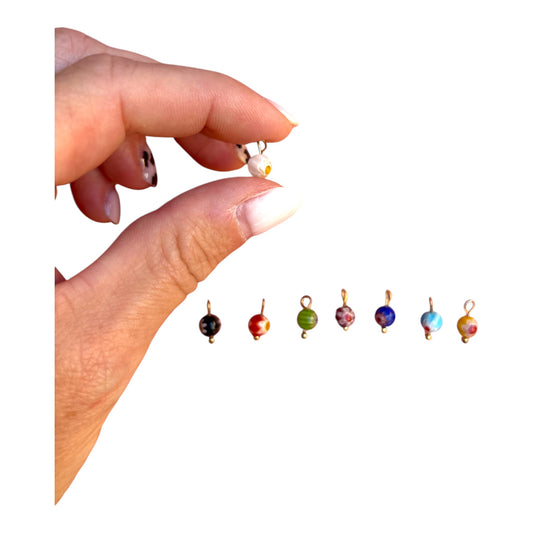 Charms Perles Millefiori – Couleurs en folie