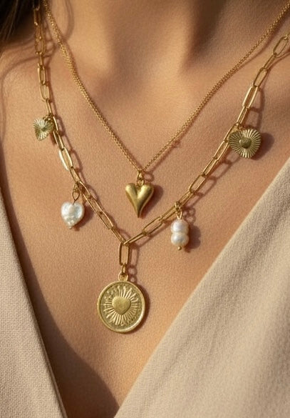 Collection Pour Toi – Bijoux symboliques dorés