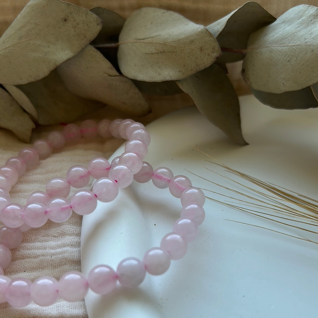 Bracelet quartz rose