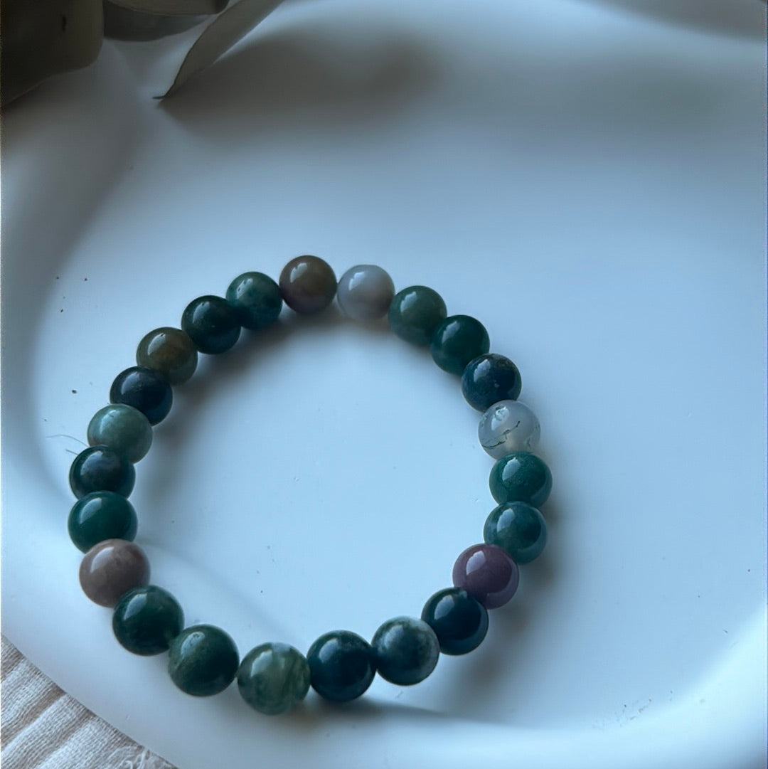 Bracelet agate indienne