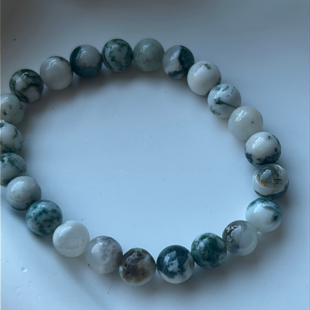 Bracelet agate arbre