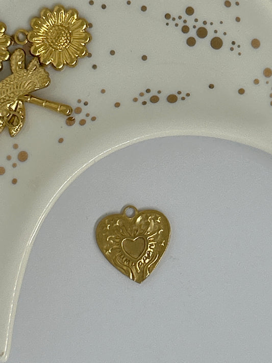 Charm cœur ex voto