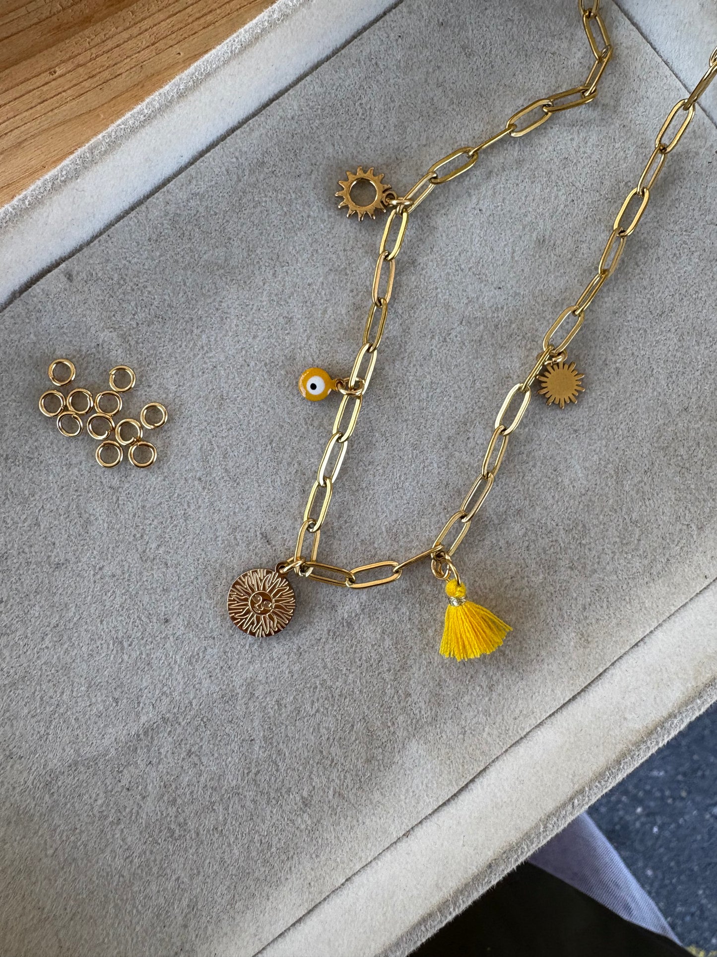 ✨ Kit Collier 7 Charms – Crée ton collier de rêve ✨