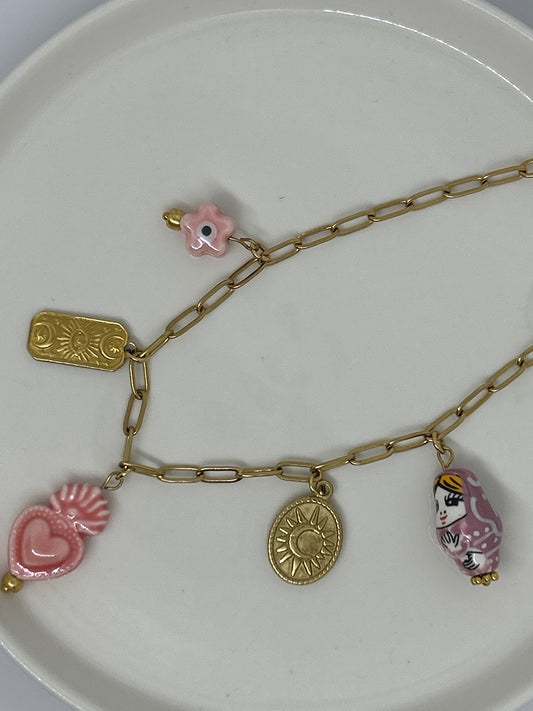 Collier charms