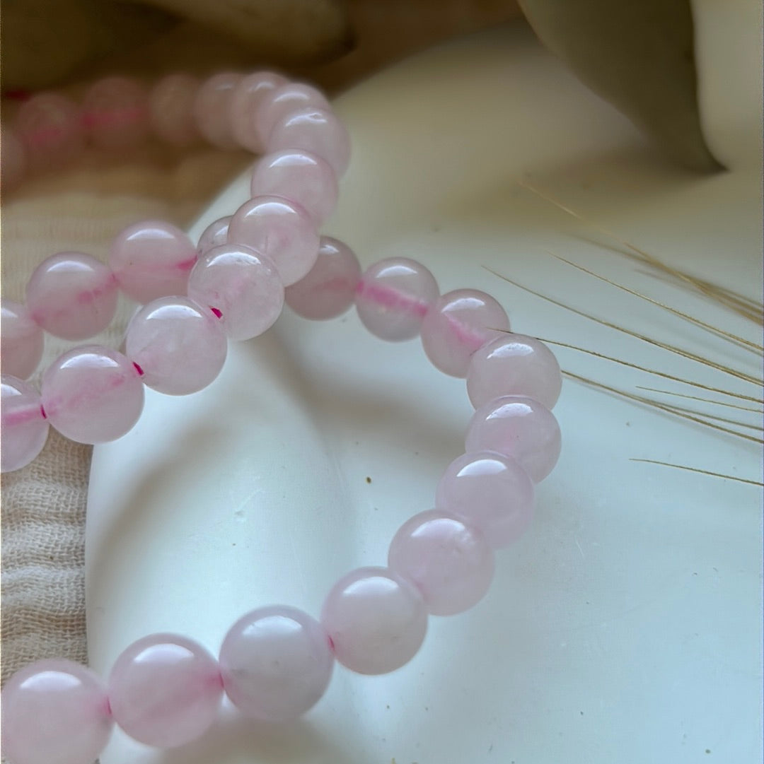 Bracelet quartz rose