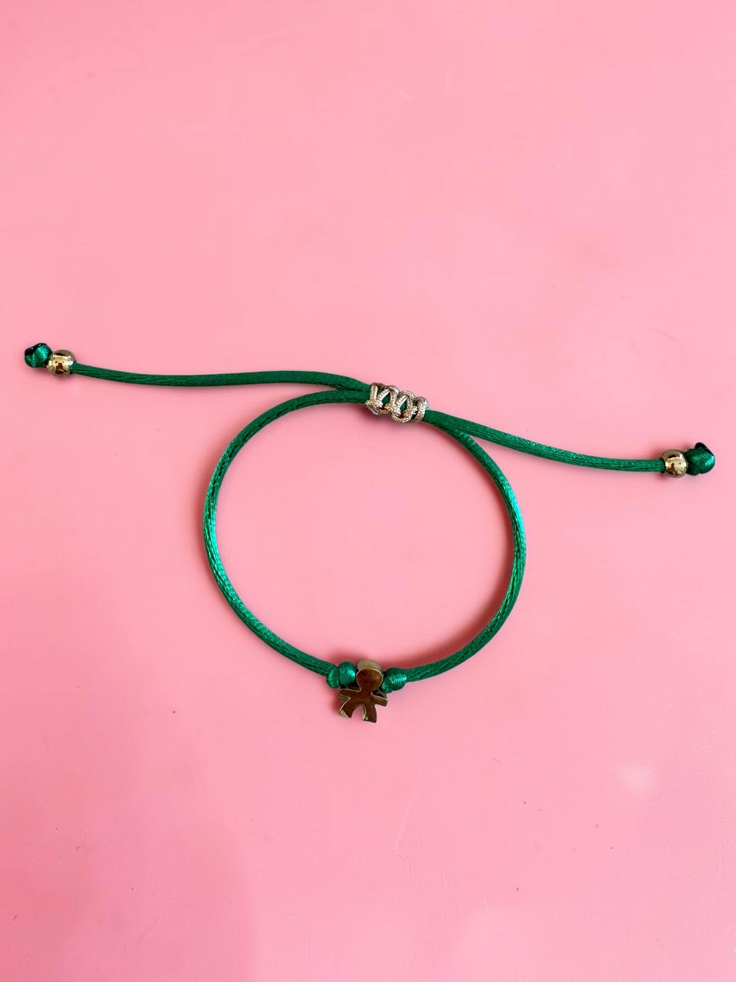 Bracelet Cordon Satiné & Acier Inoxydable 🌟