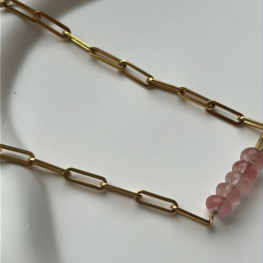 Choker  Rosa