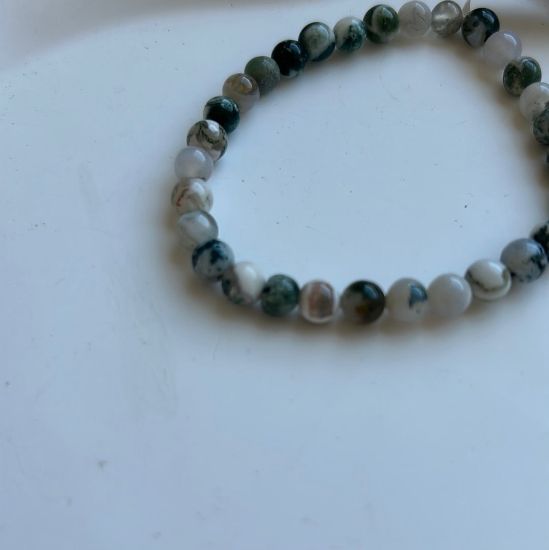 Bracelet agate arbre