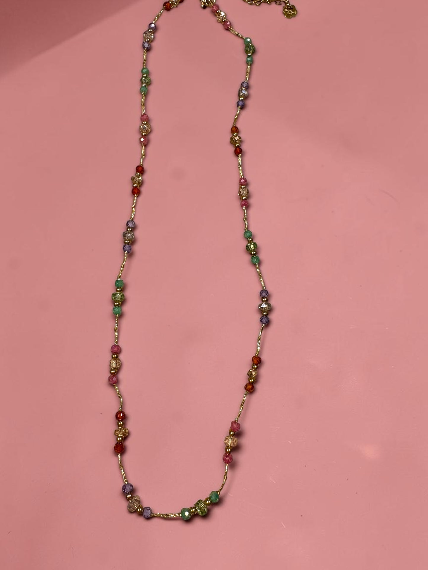 Collier Rainbow – Perles Multicolores