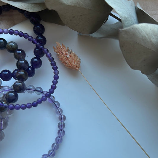 Bracelet amethyste