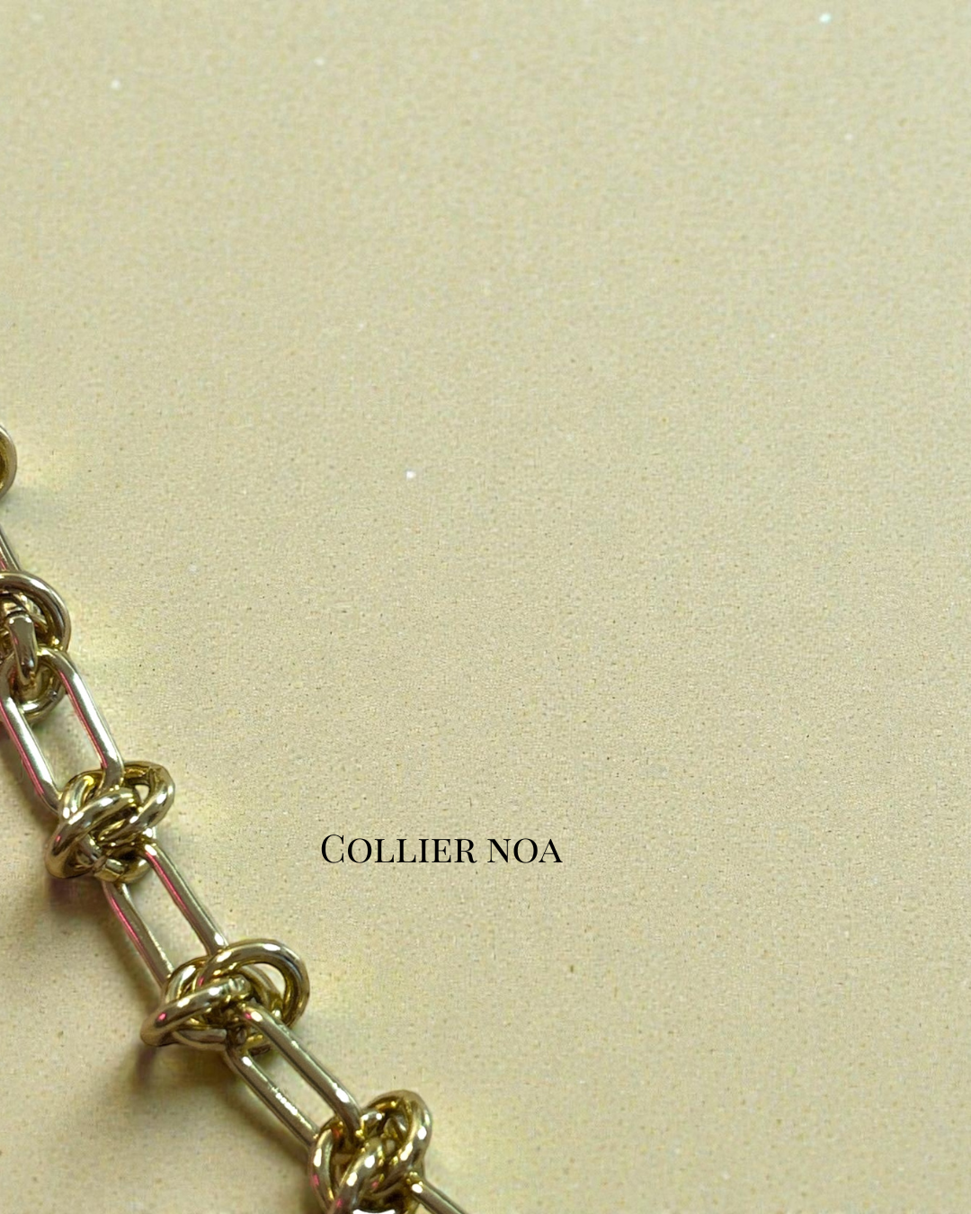 Collier Noa – Acier inoxydable