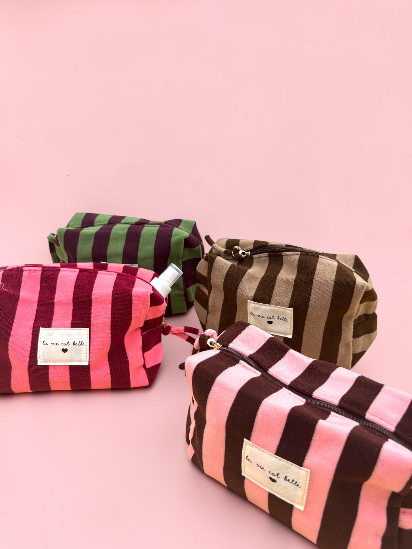 Trousse rayée