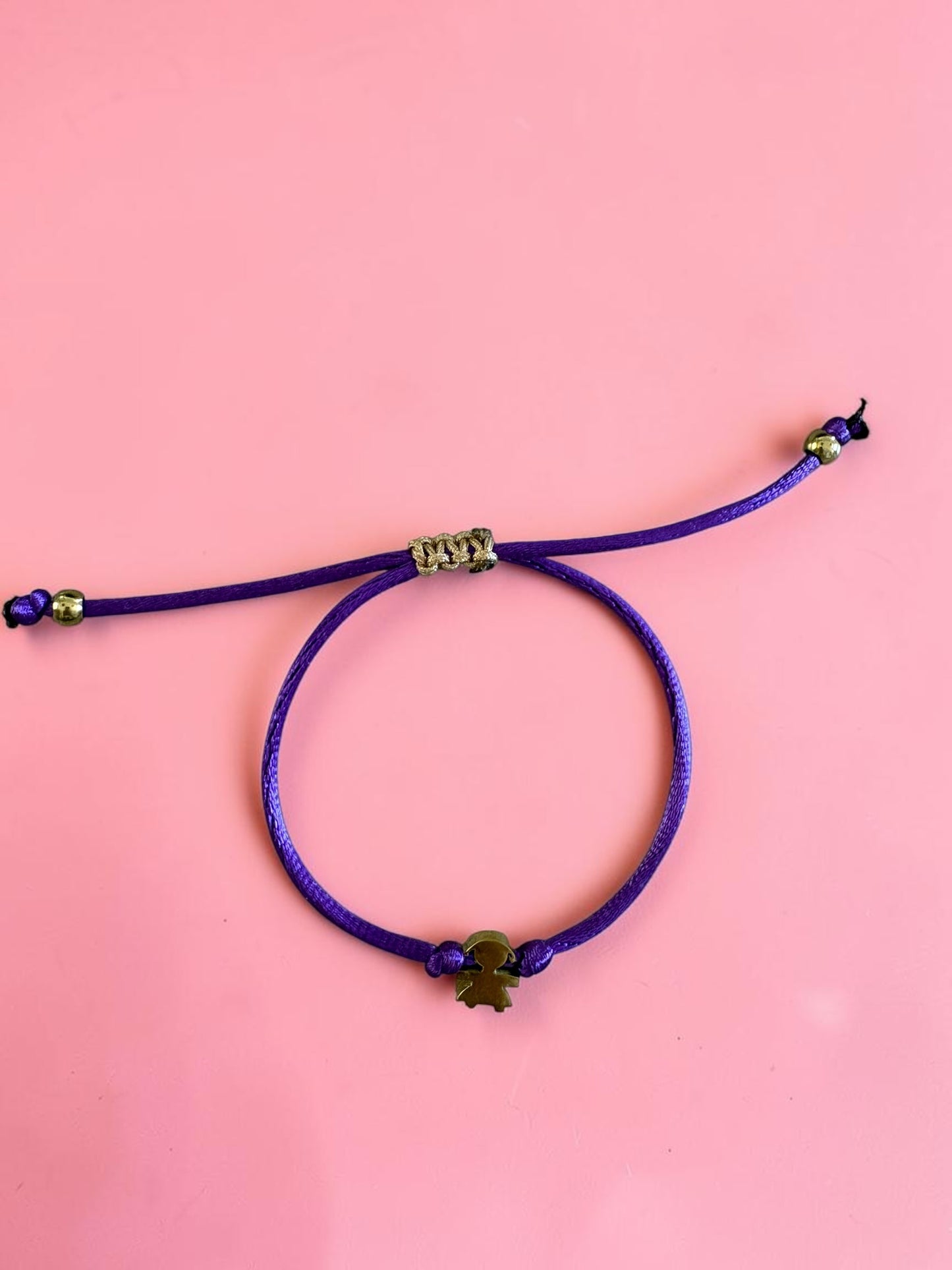 Bracelet Cordon Satiné & Acier Inoxydable 🌟