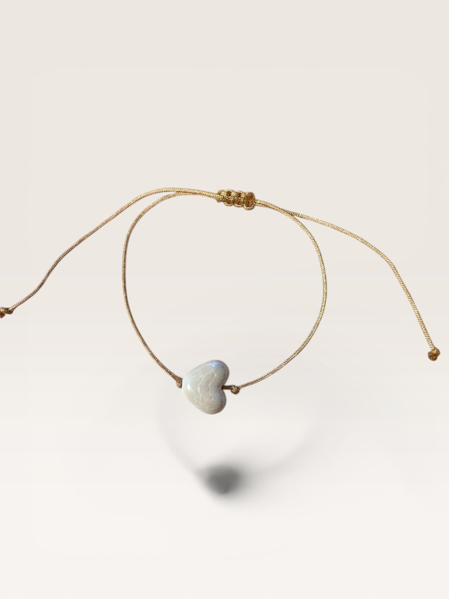 Bracelet Cœur en céramique