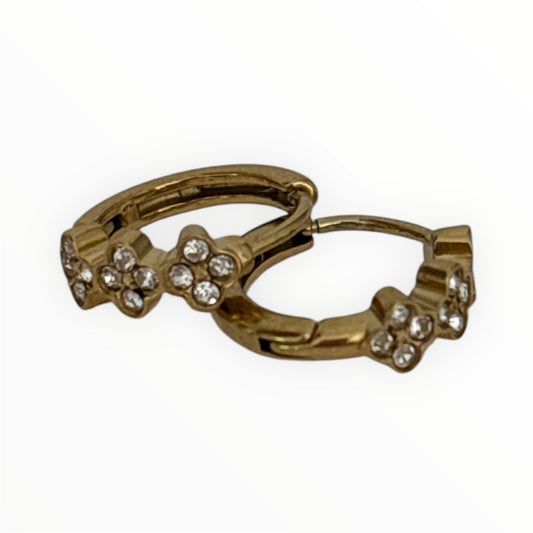 Boucles d’oreilles Liora en acier inoxydable