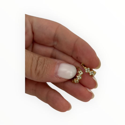 Boucles d’oreilles Liora en acier inoxydable