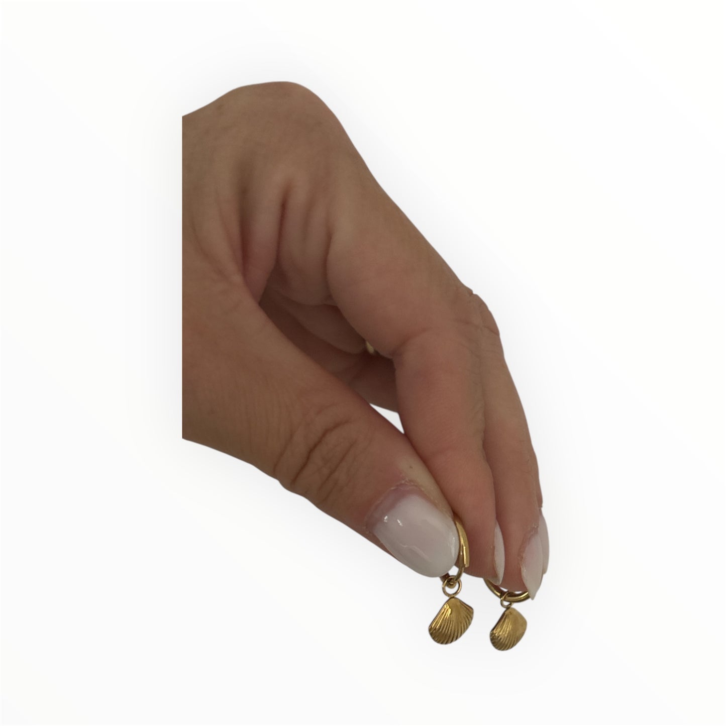 Boucles d'oreilles mer Oceéana strass acier inoxydable