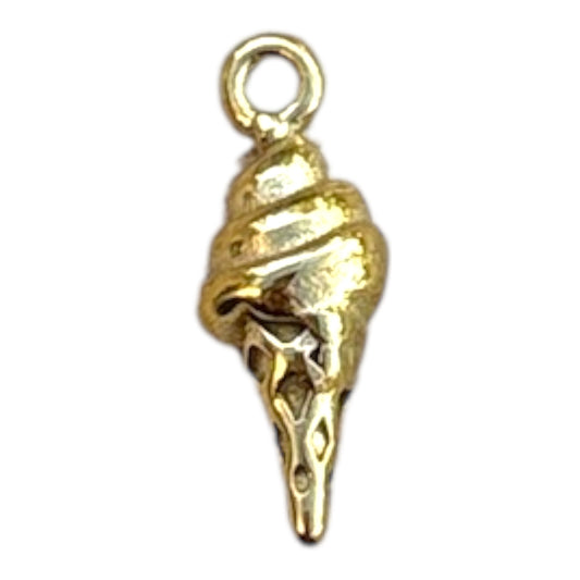 Charm glace doré en acier inoxydable By Maryon