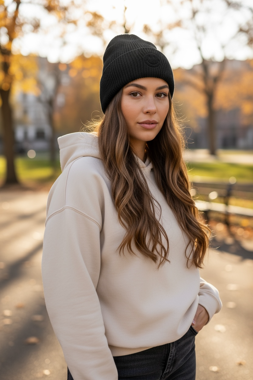 Bonnet Smiley Good Vibes
