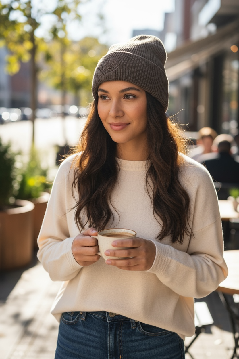 Bonnet Smiley Good Vibes