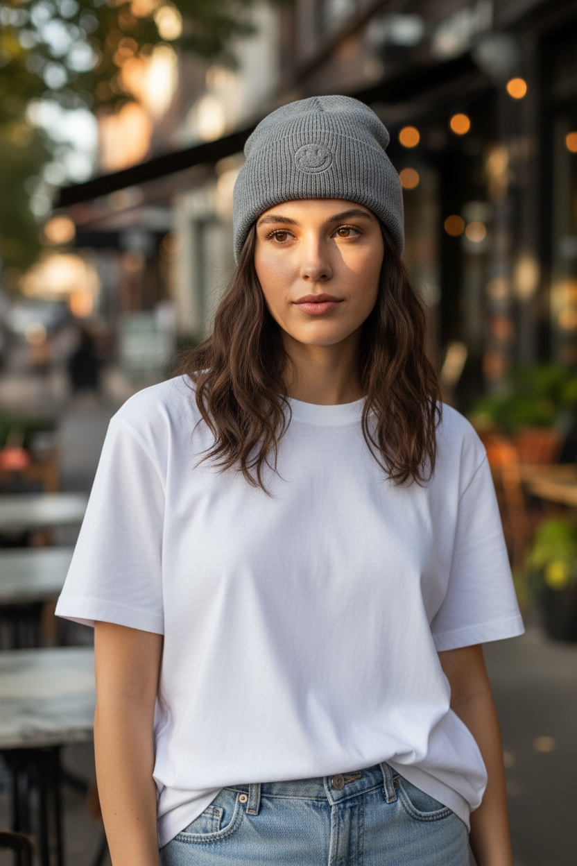 Bonnet Smiley Good Vibes
