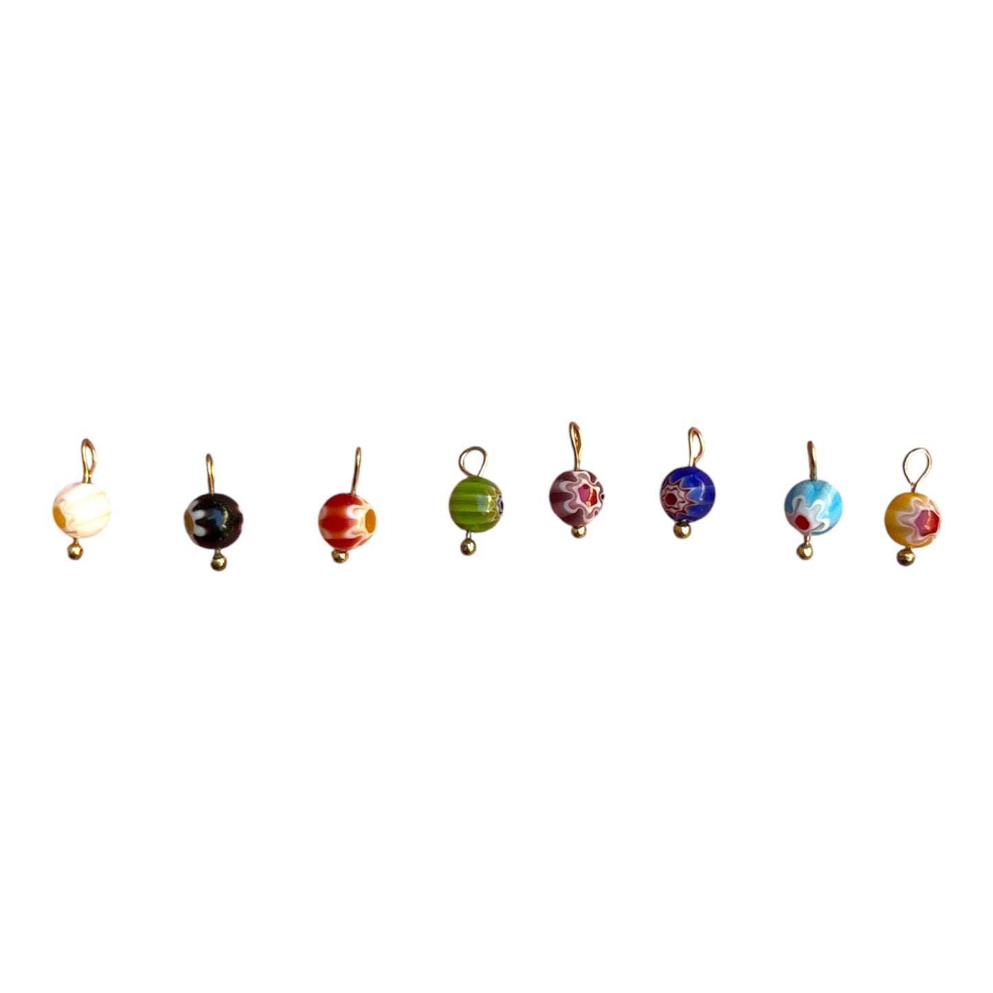 Charms Perles Millefiori – Couleurs en folie